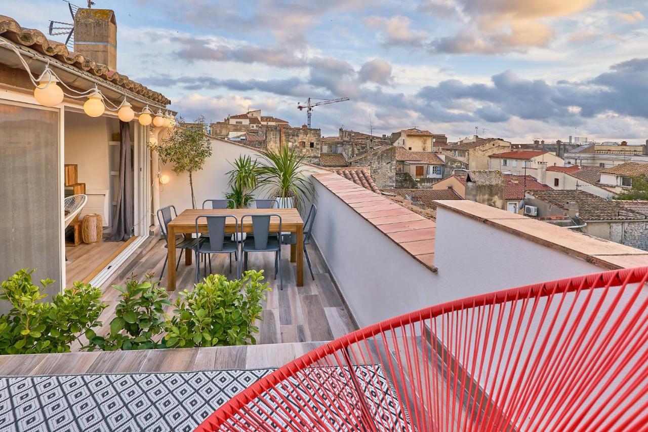 Ferienwohnung Truchet Penthouse Arles Exterior foto