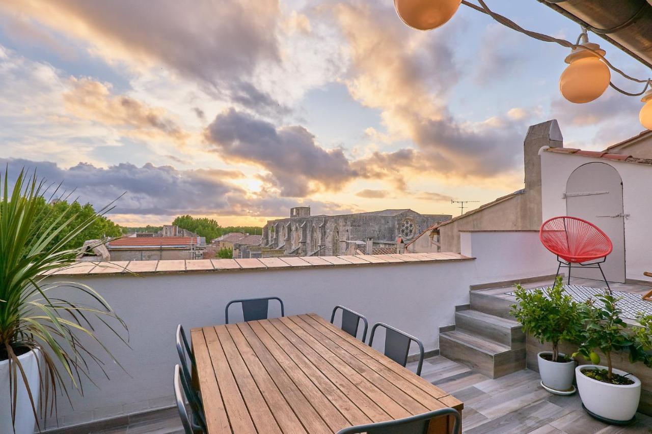 Ferienwohnung Truchet Penthouse Arles Exterior foto