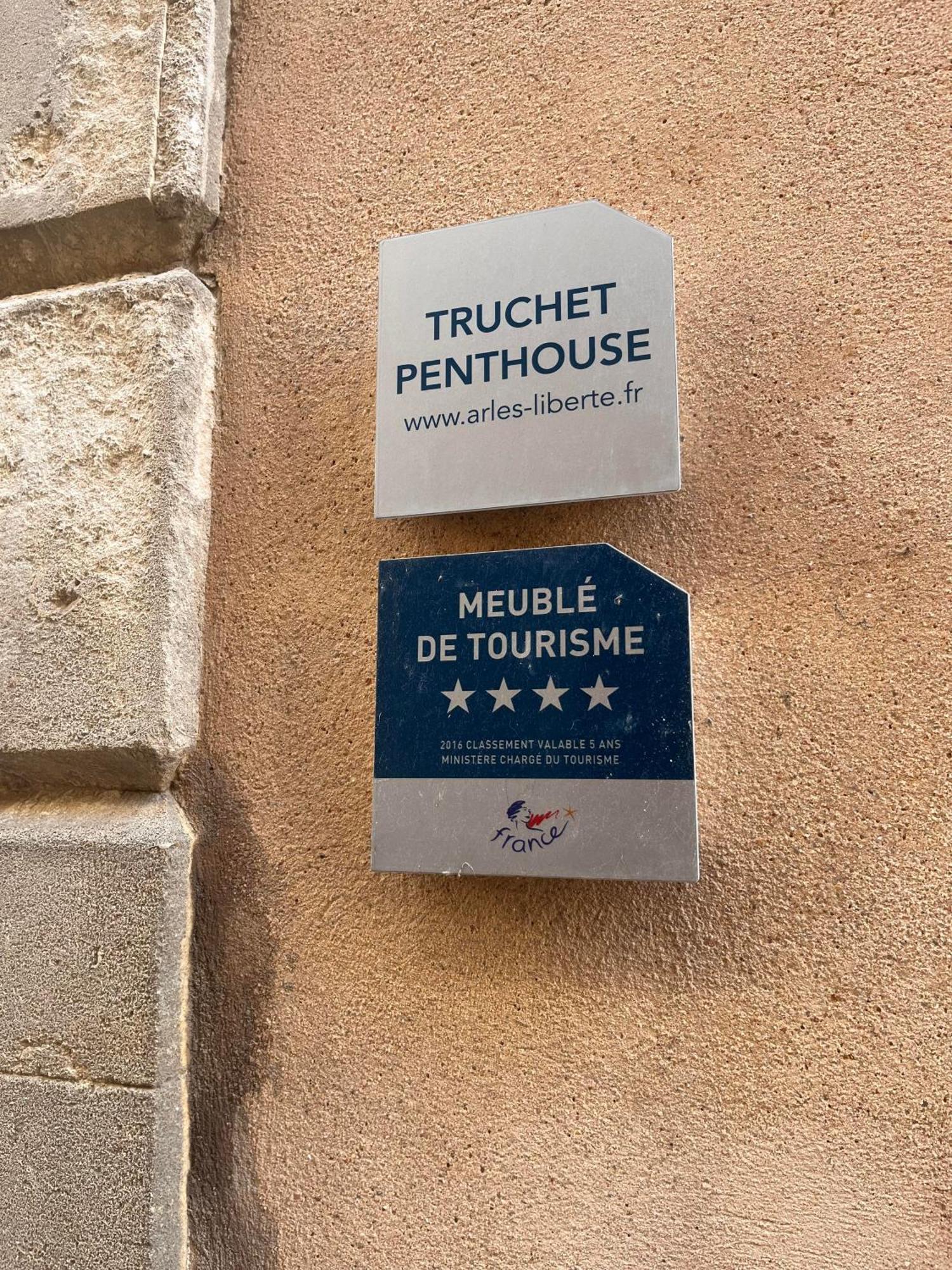 Ferienwohnung Truchet Penthouse Arles Exterior foto