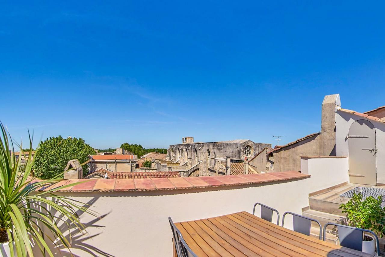 Ferienwohnung Truchet Penthouse Arles Exterior foto